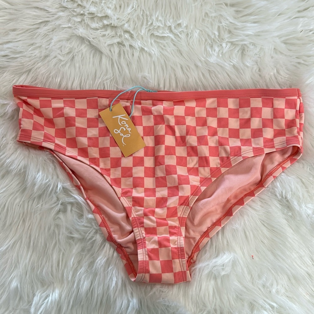 ⭐️NWT Kona Sol Women's Plus Size Bikini Bottom